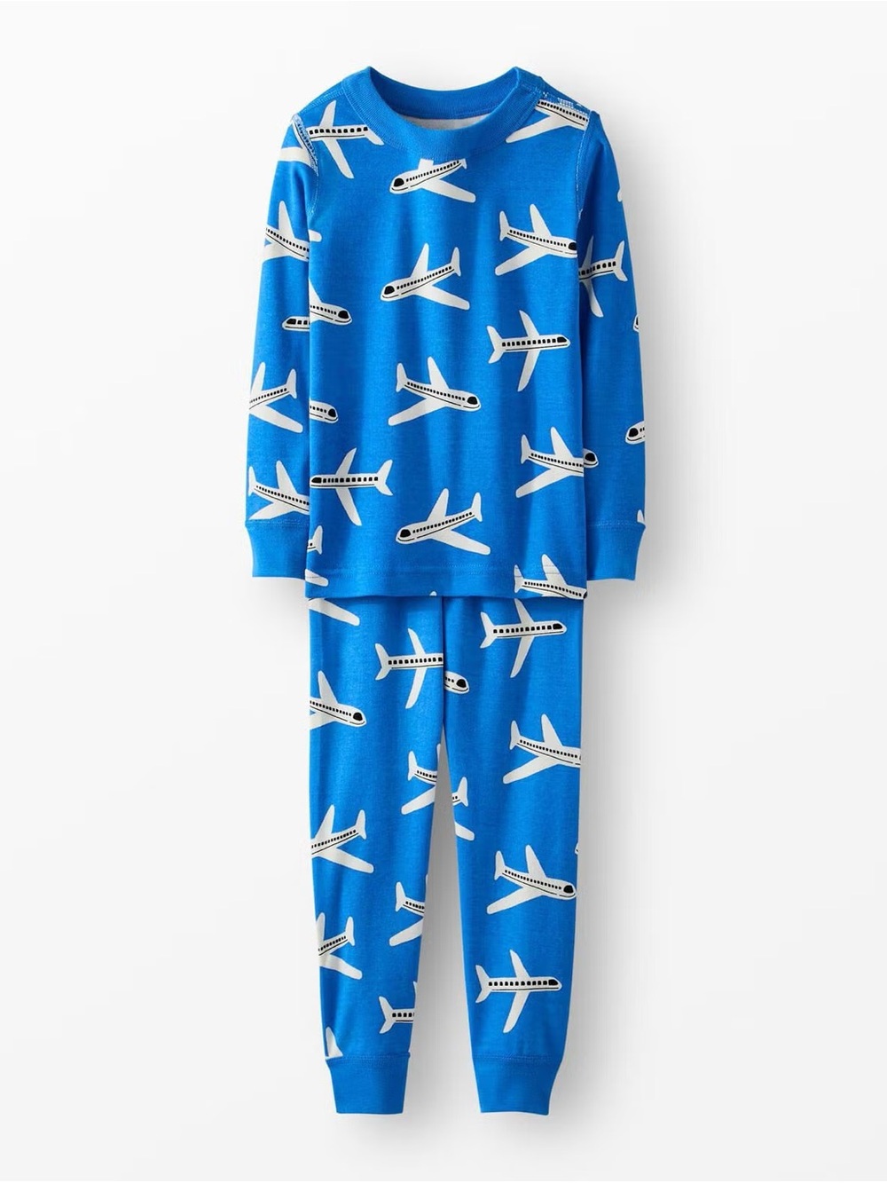 Hanna Andersson HannaJams Pajama Set in “Take Flight on Bluest Sky”